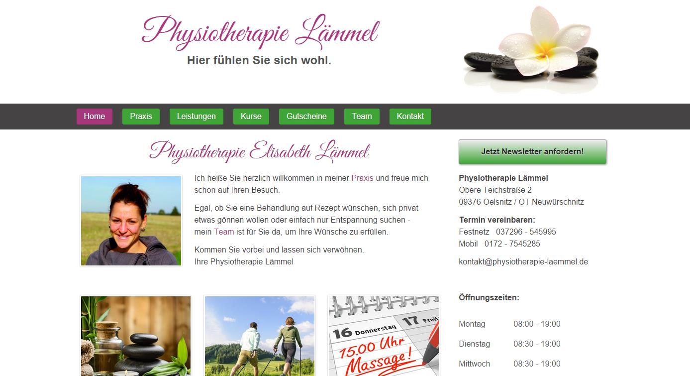 Physiotherapie Homepage